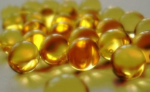 Para aumentar la potencia, necesita vitamina D contenida en el aceite de pescado. 